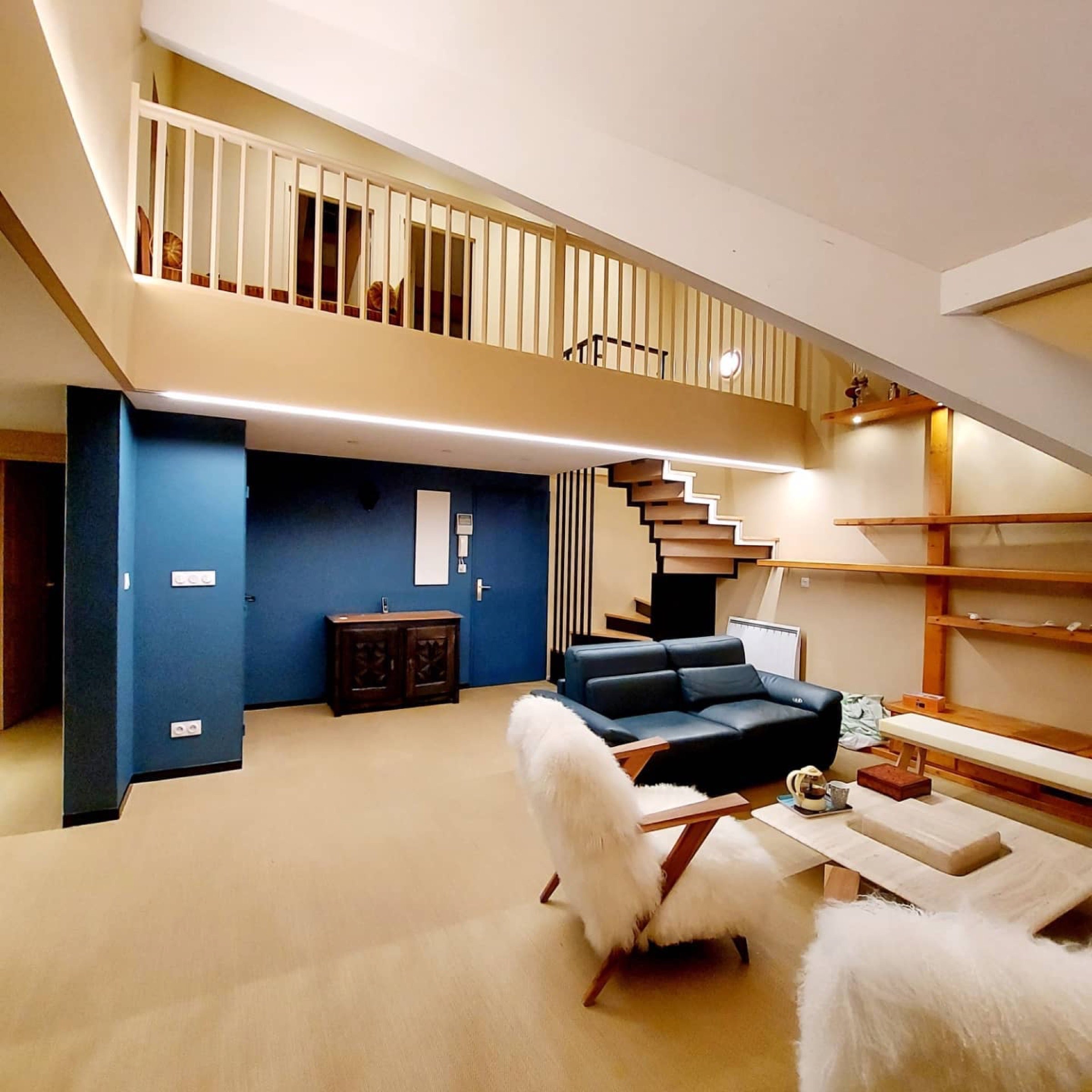 salon architecture int&eacute;rieur appartement