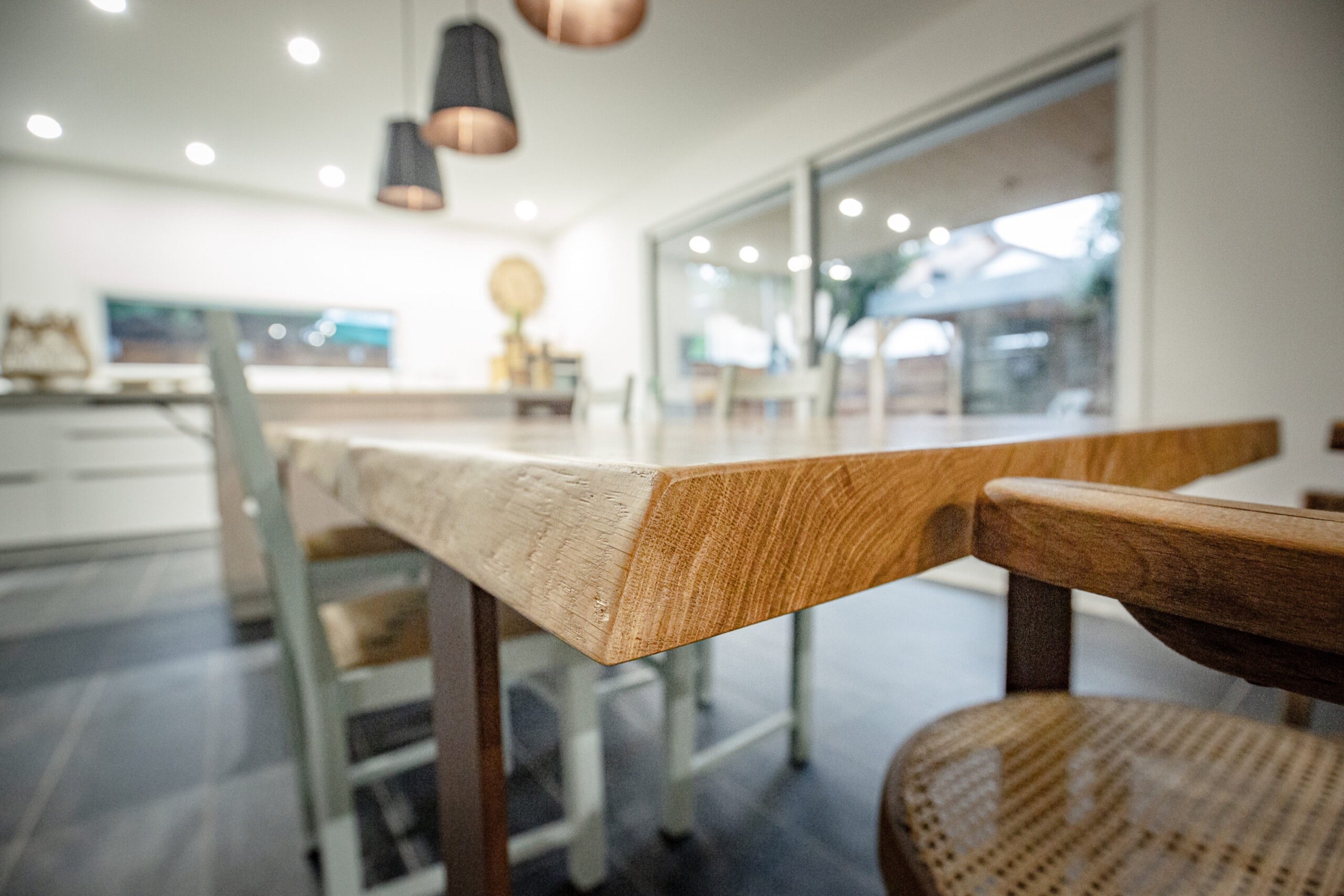table bois massif sur mesure