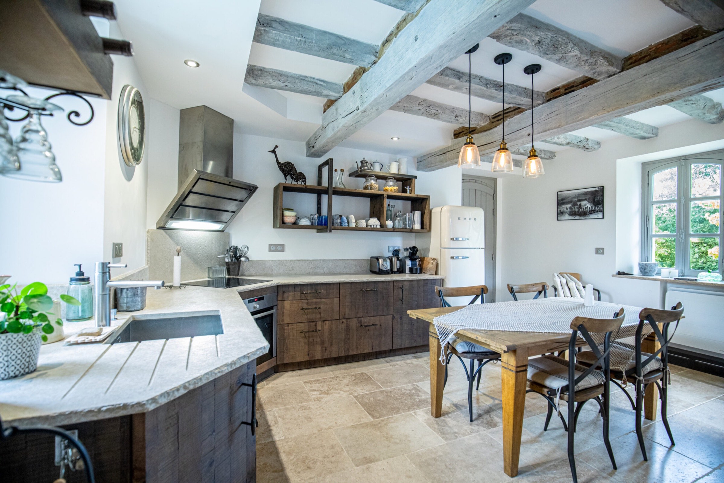 cuisine look rustique moderne