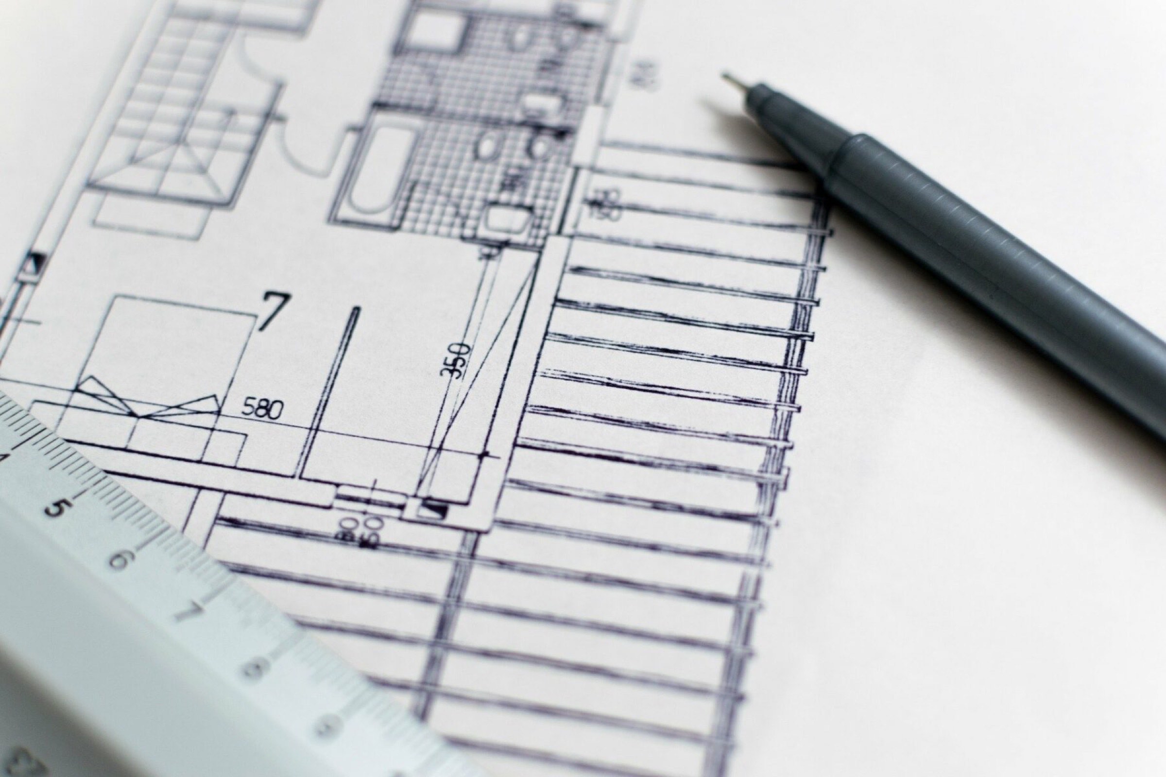 plan architecture int&eacute;rieur