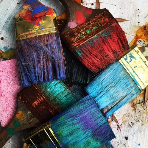pinceaux peinture meuble