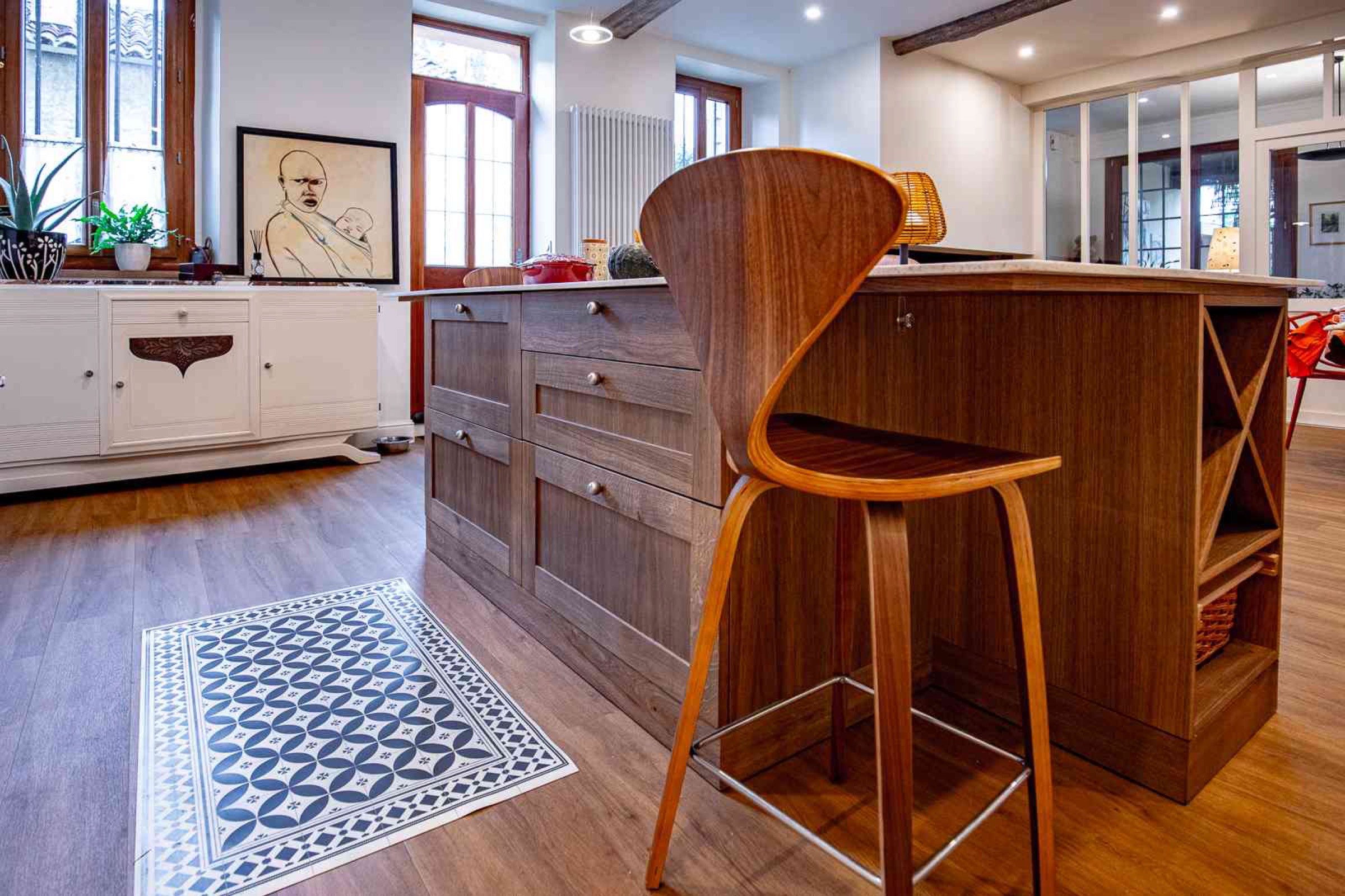R&eacute;novation cuisine et rendu final d&rsquo;une cuisine sur mesure