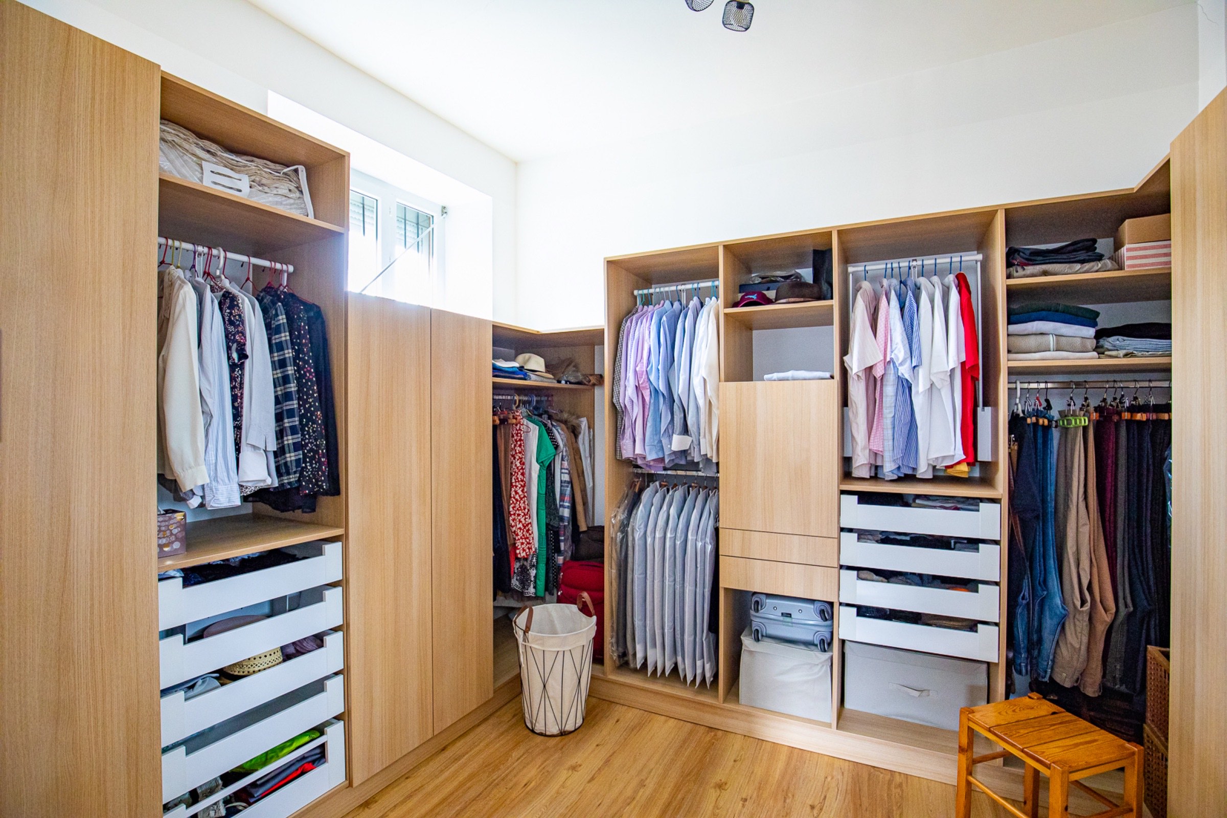 agencement rangement dressing castellanos