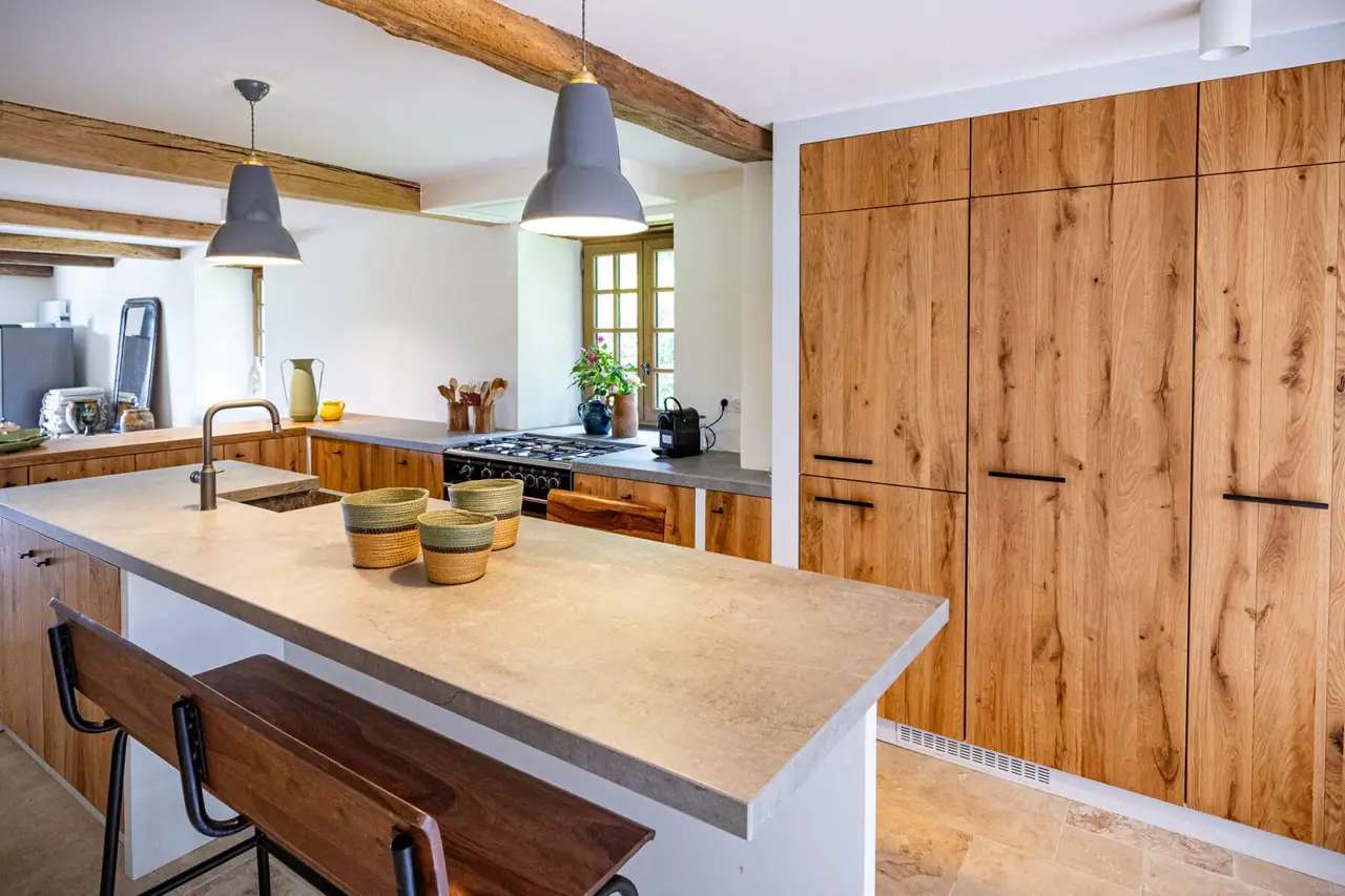 Cuisine campagne &mdash; agencement sur mesure Castellanos