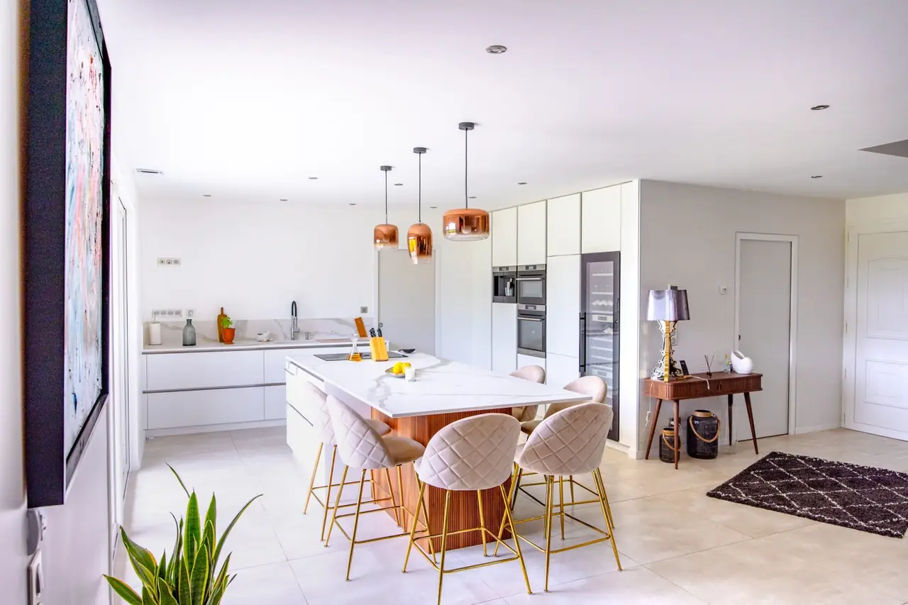 Cuisine Yamina &mdash; agencement sur mesure Castellanos