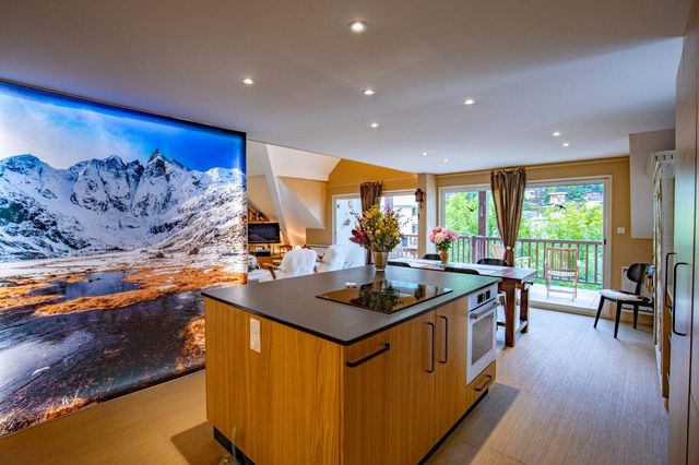Cuisine sur mesure, esprit chalet de montagne