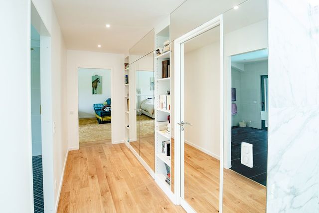 Agencement d&rsquo;une galerie miroir