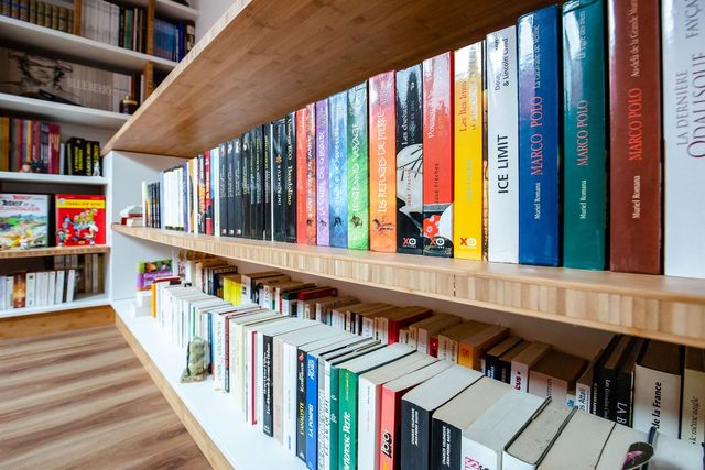 La biblioth&egrave;que du collectionneur &mdash;&nbsp;d&eacute;tail 1