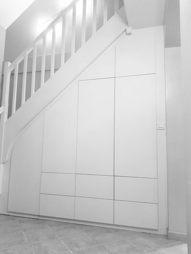 Lieux inutilisables sous escalier
