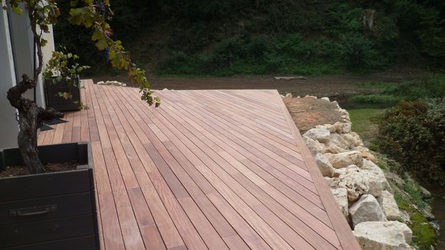 Terrasse bois &mdash;&nbsp;d&eacute;tail 2
