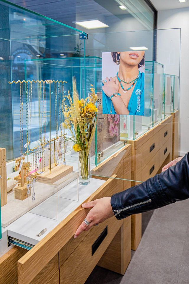 Bijouterie Flocon d&rsquo;argent &mdash;&nbsp;rangements int&eacute;gr&eacute;s