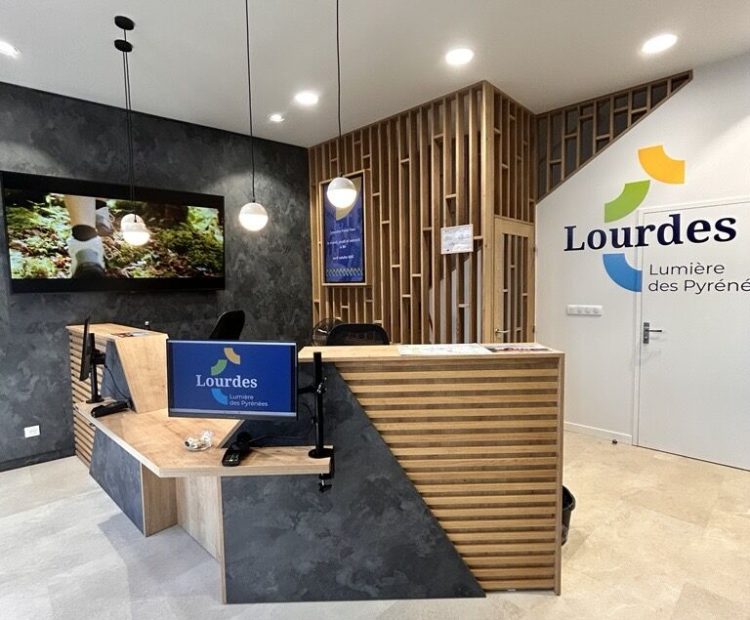 Design d'intérieur pour les collectivités office tourisme Lourdes Design d'intérieur pour les collectivités office tourisme Lourdes