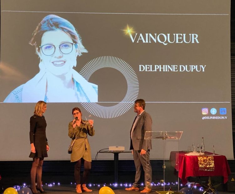 Récompense obtenue sur scène par Delphine Dupuy